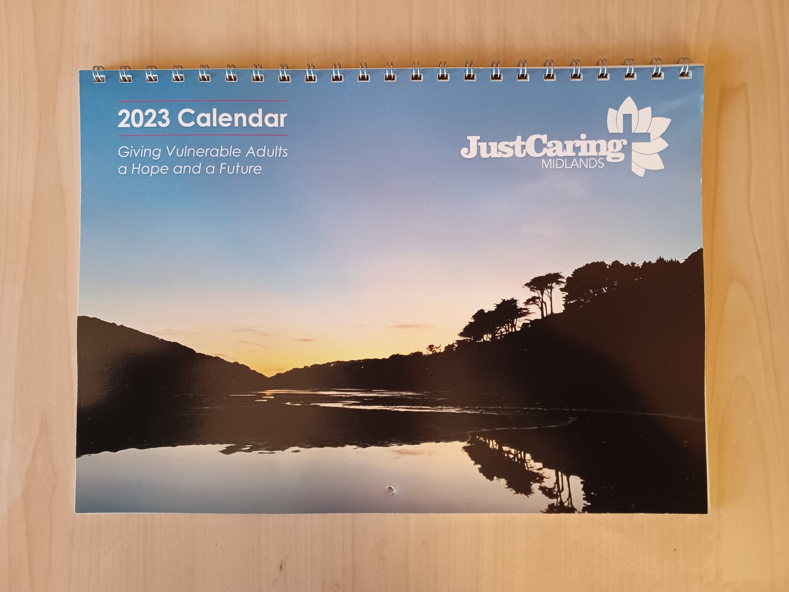 A photo of JCM's 2023 Calendar.